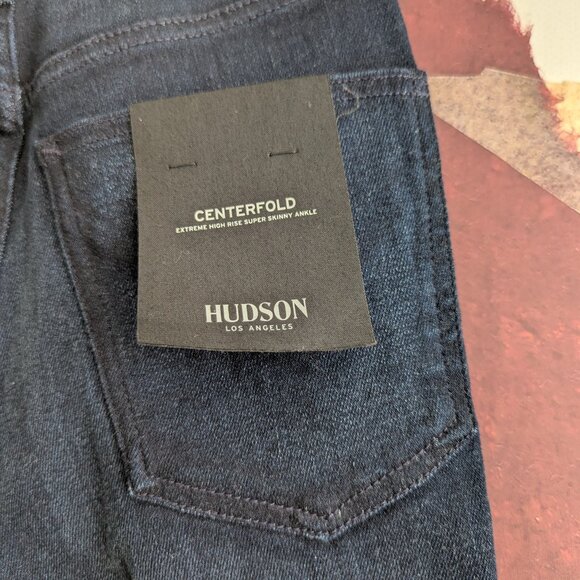 NEW Hudson Centerfold Extreme High-Rise Skinny Ankle Jean Size 24 MSRP $215 - Picture 15 of 16
